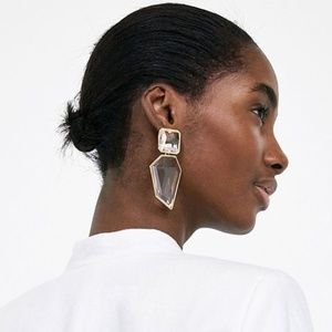 ZARA New Crystal Earrings... LAST ONE!!!